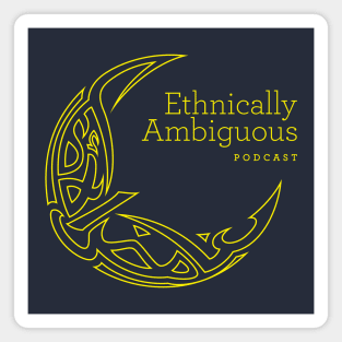 Ethnically Ambiguous Crescent - Arabic Magnet